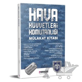 2021 Hava Kuvvetleri Komutanlığı Çıkmış Sorularla Mülakat Kitabı Askerim Serisi – Kolektif – Paragon Yayıncılık kitap kapağı