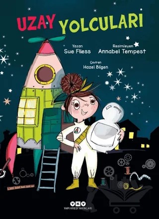 Uzay Yolcuları – Sue Fliess – Yapı Kredi Yayınları kitap kapağı