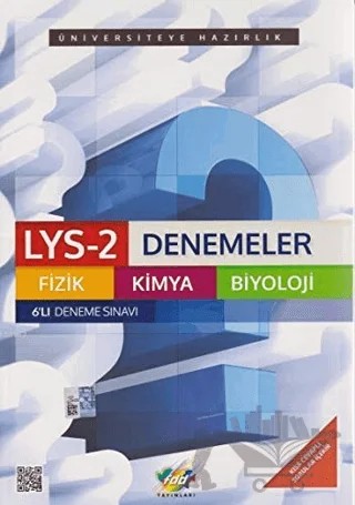 LYS-2 Denemeler Fizik Kimya Biyoloji 6'lı Deneme Sınavı – Kolektif – Fdd Yayınları kitap kapağı