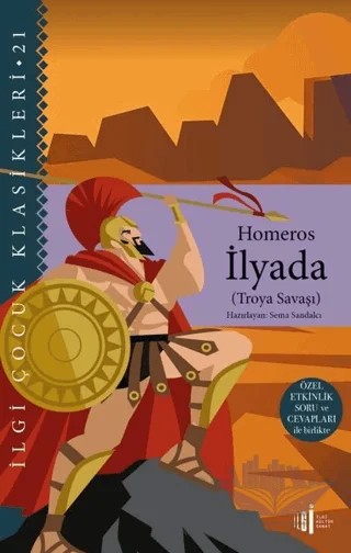İlyada – Homeros – İlgi Kültür Sanat Yayınları kitap kapağı