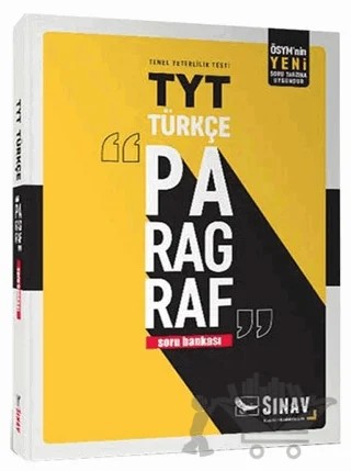 TYT Türkçe Paragraf Soru Bankası – Kolektif – Sınav Yayınları kitap kapağı