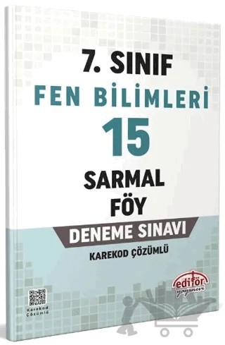 7. Sınıf Fen Bilimleri 15 Sarmal Föy Deneme Sınavı – Kolektif – Editör Yayınevi kitap kapağı