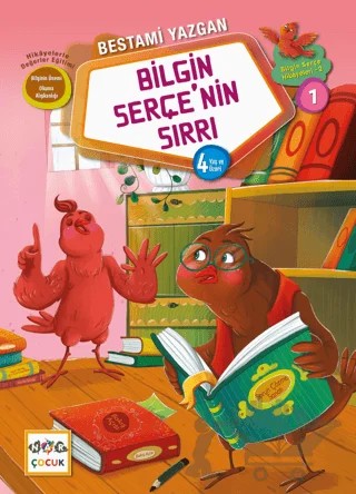 Bilgin Serçenin Sırrı – Bestami Yazgan – Nar Çocuk kitap kapağı