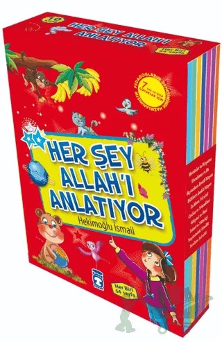 Her Şey Allah’ı Anlatıyor - (10 Kitap Takım) – Hekimoğlu İsmail – Timaş Gülce Çocuk kitap kapağı