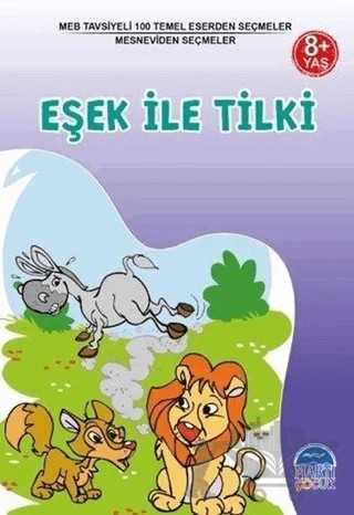 Eşek ile Tilki – Mevlana Celaleddin Rumi – Martı Çocuk Yayınları kitap kapağı