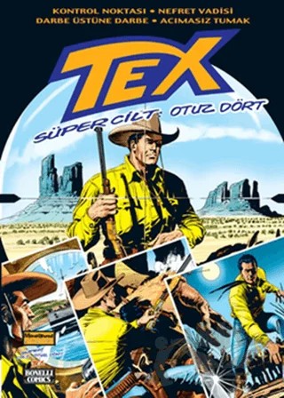 Tex Süper Cilt Sayı: 34 – Claudıo Nizzi – Oğlak Yayıncılık kitap kapağı