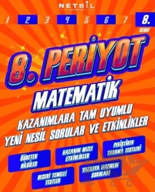 8. Sınıf LGS Periyot Matematik Etkinlikli Soru Bankası – Kolektif – Netbil Yayıncılık kitap kapağı