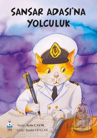 Sansar Adası’na Yolculuk – Ayda Çayır – Luna Çocuk Yayınları kitap kapağı