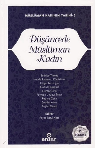 Müslüman Kadının Tarihi 3 - Düşüncede Müslüman Kadın – Kolektif – Ensar Neşriyat kitap kapağı