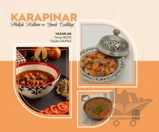 Karapınar Mutfak Kültürü ve Yemek Çeşitliliği – Yılmaz Seçim, Gözde Çalmaz – Necmettin Erbakan Üniversitesi Yayınları kitap kapağı