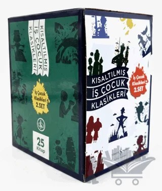 Kısaltılmış İş Çocuk Klasikleri 2. Set – Kutulu – Kolektif – İş Bankası Kültür Yayınları kitap kapağı