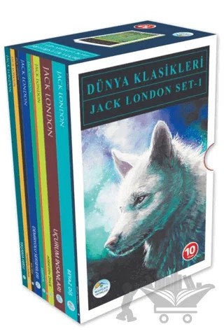 Jack London Seti (10 Kitap) – Jack London – Maviçatı Yayınları kitap kapağı