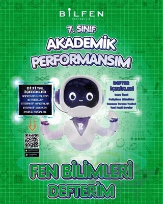 7. Sınıf Fen Bilimleri Akademik Performansım Defterim – Kolektif – Bilfen Yayıncılık kitap kapağı