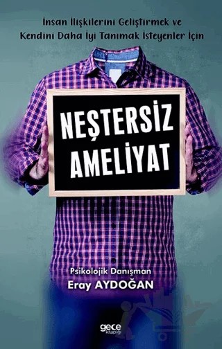 Neştersiz Ameliyat – Eray Aydoğan – Gece Kitaplığı kitap kapağı