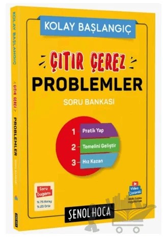 Çıtır Çerez Problemler – Şenol Hoca – Şenol Hoca Yayınları kitap kapağı