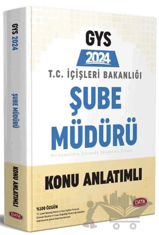 T.C. İçişleri Bakanlığı Şube Müdür GYS Konu Anlatımlı – Kolektif – Data Yayınları kitap kapağı