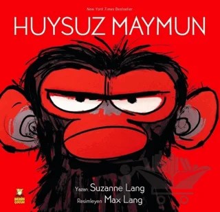 Huysuz Maymun – Suzanne Lang – Derin Çocuk Yayınları kitap kapağı