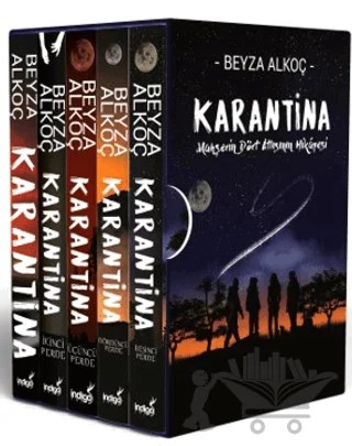 Karantina Serisi 5 Kitap (Kutulu) – Beyza Alkoç – İndigo Kitap kitap kapağı