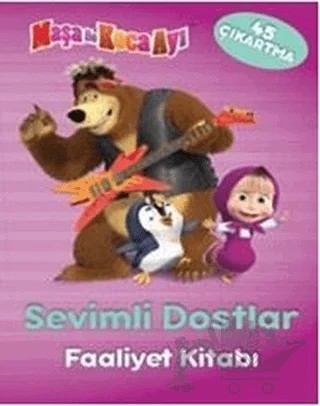 Maşa ile Koca Ayı Sevimli Dostlar Faaliyet Kitabı – Kolektif – Doğan Egmont Yayıncılık kitap kapağı