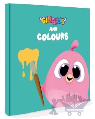Giligilis And Colours - İngilizce Eğitici Mini Karton Kitap Serisi – Kolektif – Artenino Yayıncılık kitap kapağı