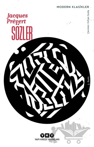 Sözler – Jacques Prevert – Yapı Kredi Yayınları kitap kapağı