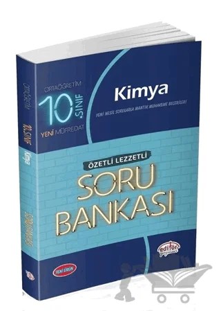 10. Sınıf Kimya Özetli Lezzetli Soru Bankası – Kolektif – Editör Yayınevi kitap kapağı