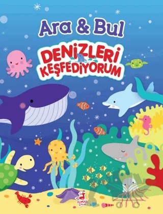 Ara & Bul - Denizleri Keşfediyorum – Jo Moon – Olimpos Çocuk kitap kapağı