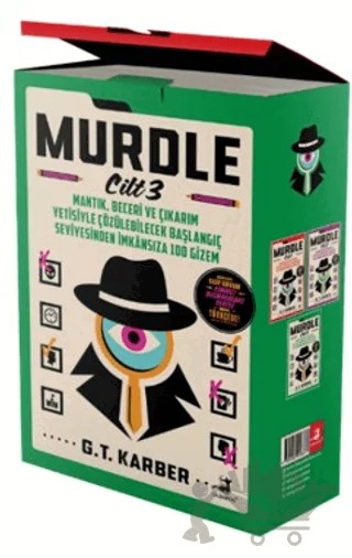 Murdle (3 Kitaplık Kutulu Set) – G. T. Karber – Olimpos Yayınları kitap kapağı