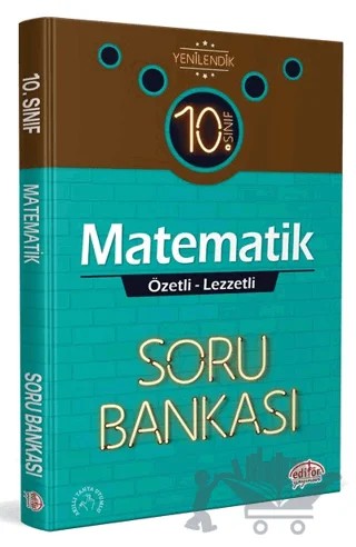 10. Sınıf Matematik Özetli Lezzetli Soru Bankası – Kolektif – Editör Yayınevi kitap kapağı