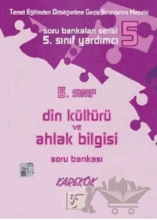 5. Sınıf Din Kültürü ve Ahlak Bilgisi Soru Bankası – Kolektif – Karekök Yayıncılık kitap kapağı