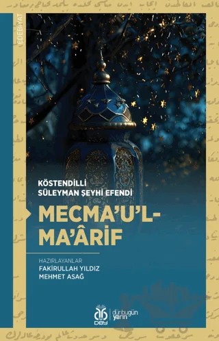 Mecma’u’l-Ma’arif – Köstendilli Süleyman Şeyhi – DBY Yayınları kitap kapağı