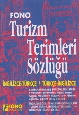 İngilizce Turizm Terimleri Sözlüğü – Kolektif – Fono Yayınları kitap kapağı