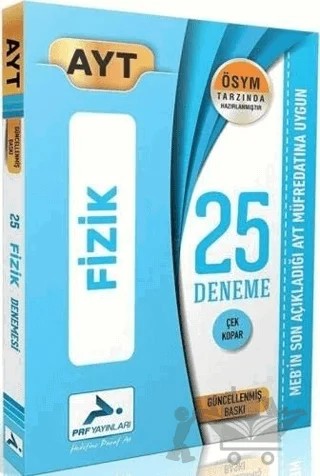 AYT Fizik Özel 25 Deneme – Kolektif – Paraf Yayınları kitap kapağı
