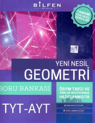 TYT AYT Yeni Nesil Geometri Soru Bankası – Kolektif – Bilfen Yayıncılık kitap kapağı