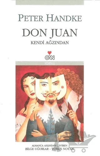 Don Juan – Peter Handke – Can Yayınları kitap kapağı