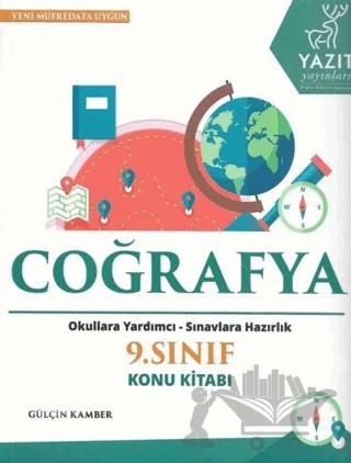 Yazıt 9. Sınıf Coğrafya Konu Kitabı – Gülçin Kamber – Yazıt Yayıncılık kitap kapağı