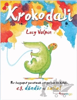 Krokodali – Lucy Volpin – Domingo Yayınevi kitap kapağı