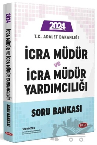 T.C. Adalet Bakanlığı İcra Müdür ve İcra Müdür Yardımcılığı Soru Bankası – Kolektif – Data Yayınları kitap kapağı
