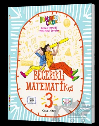 3. Sınıf Becerikli Matematikçi Fenomen Çouk – Onur Ekinci – Fenomen Yayınları kitap kapağı