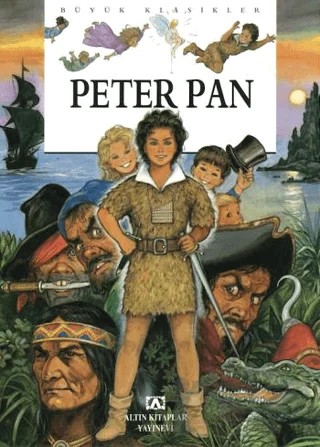 Büyük Klasikler - Peter Pan – James Matthew Barrie – Altın Kitaplar kitap kapağı