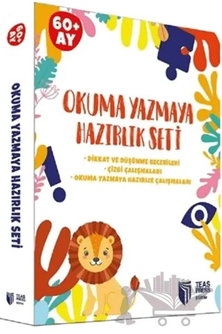 Okuma Yazmaya Hazırlık Seti – Kolektif – Teas Press kitap kapağı