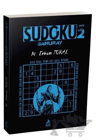 Samuray Sudoku 2 – Mustafa Erhan Tural – Ren Kitap kitap kapağı