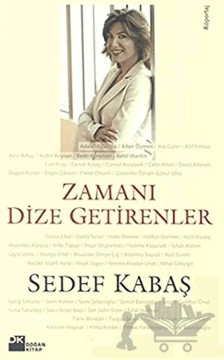 Zamanı Dize Getirenler – Sedef Kabaş – Doğan Kitap kitap kapağı
