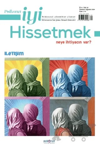 Psikonet İyi Hissetmek Sayı: 20 - Neye İhtiyacın Var? - İletişim – Psikonet Dergi kitap kapağı