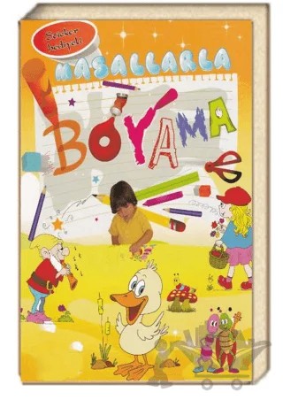 Masallarla Boyama Kitabı – Suna Subaşı – Özlem Yayınevi kitap kapağı
