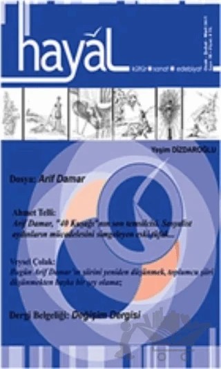 Hayal Kültür Sanat Edebiyat Dergisi Sayı: 36 – Hayal Yayınları kitap kapağı