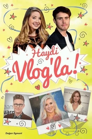 Haydi Vlog'la! – Stephanie Clarkson – Doğan Egmont Yayıncılık kitap kapağı