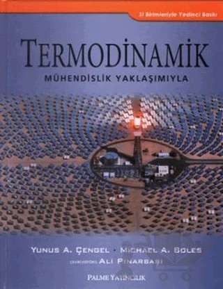 Termodinamik – Michael A. Boles, Yunus A. Çengel – Palme Yayıncılık kitap kapağı