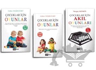 Çocuklar İçin Oyunlar (3 Kitap Takım) – Güler Yeşilyurt, Turgay Keskin – Siyah Beyaz Yayınları kitap kapağı