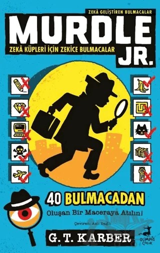 Murdle Jr. 1 – G. T. Karber – Olimpos Çocuk kitap kapağı